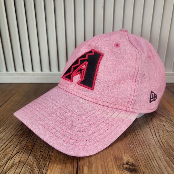 Arizona Diamondbacks New Era 9twenty Strapback Hat Cap Pink MLB Baseball Womens - Picture 1 of 11